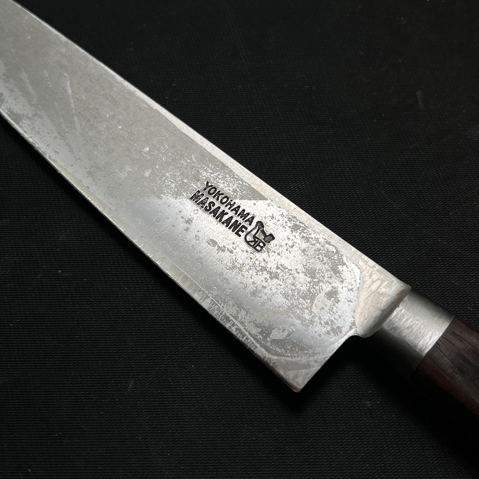 Old stock #G43 Masakane Chef knife Gyuto 掘出し物 源正金 牛刀 180mm – YAMASUKE  KurashigeTools