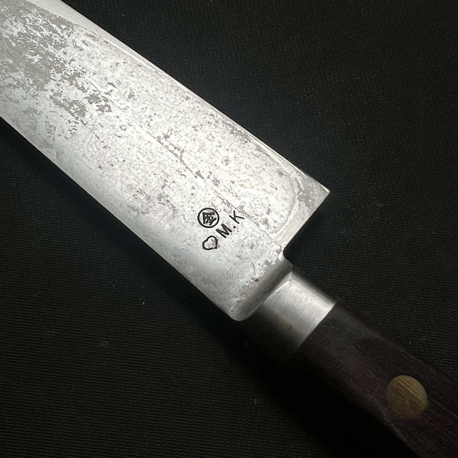 Old stock #G43 Masakane Chef knife Gyuto 掘出し物 源正金 牛刀 180mm – YAMASUKE  KurashigeTools