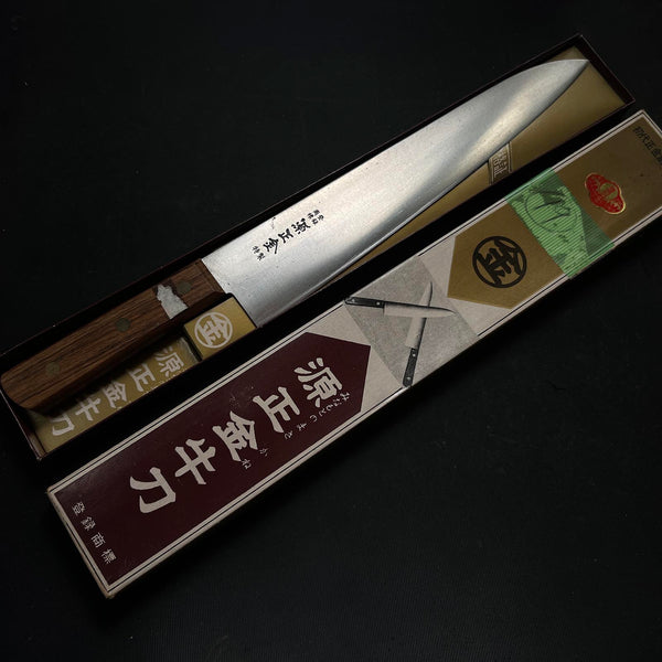 Old stock #G19 Masakane Chef knife Gyuto 掘出し物 源正金 牛刀 280mm – YAMASUKE  KurashigeTools