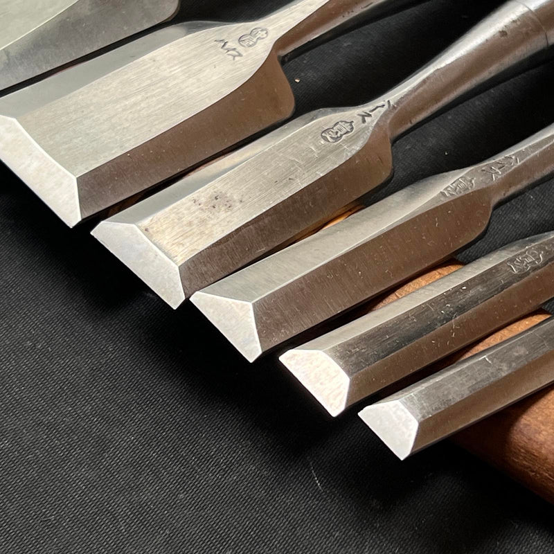 Old stock #127 Mixed set for beginner Bench chisels set with High Spee –  YAMASUKE KurashigeTools