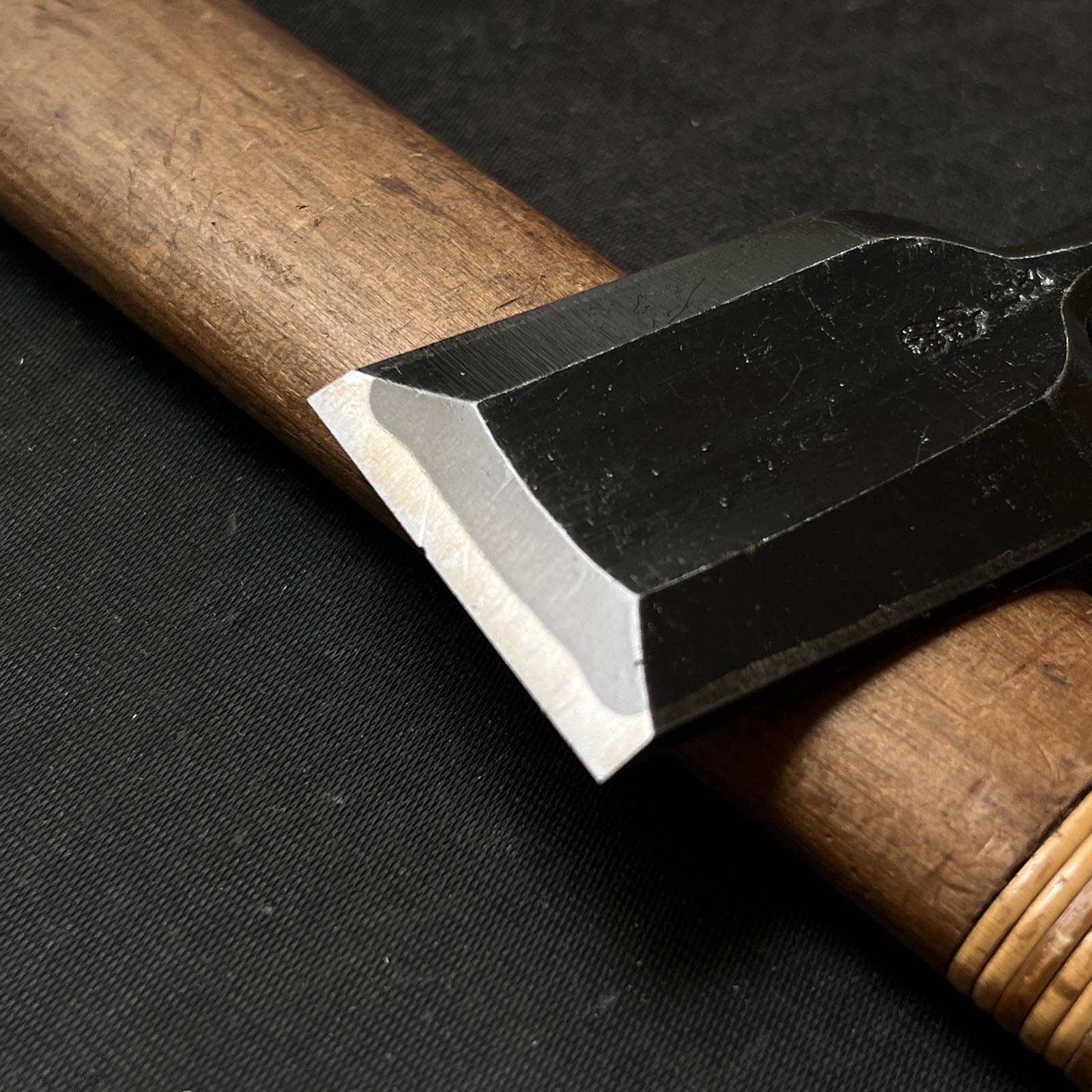 Old stock Kouetsu Bench chisels by Nakano 掘出し物 侊悦 中野作 追入鑿 42mm Oirenomi