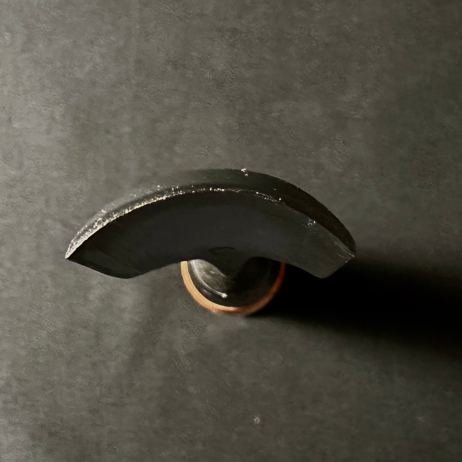 掘出し物 大吉 内丸叩鑿 21mm   Daikichi Uchimaru Timber Chisels with Blue steel  (Round Chisel)   UchimaruTatakinomi