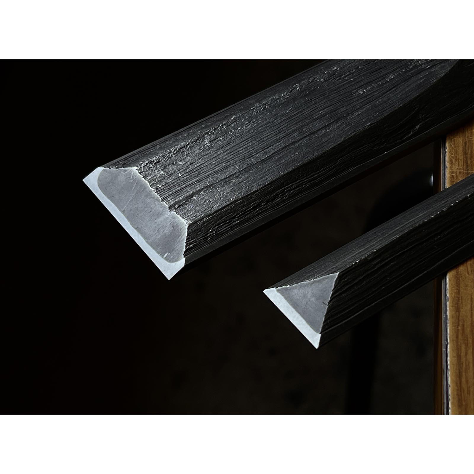 Ouchi Slick Chisels set  (Ootsuki-nomi, Hontsuki-Nomi) by Ouchi 4th generation 四代目大内俊明作 宗家大内 本突き組鑿  48,24mm