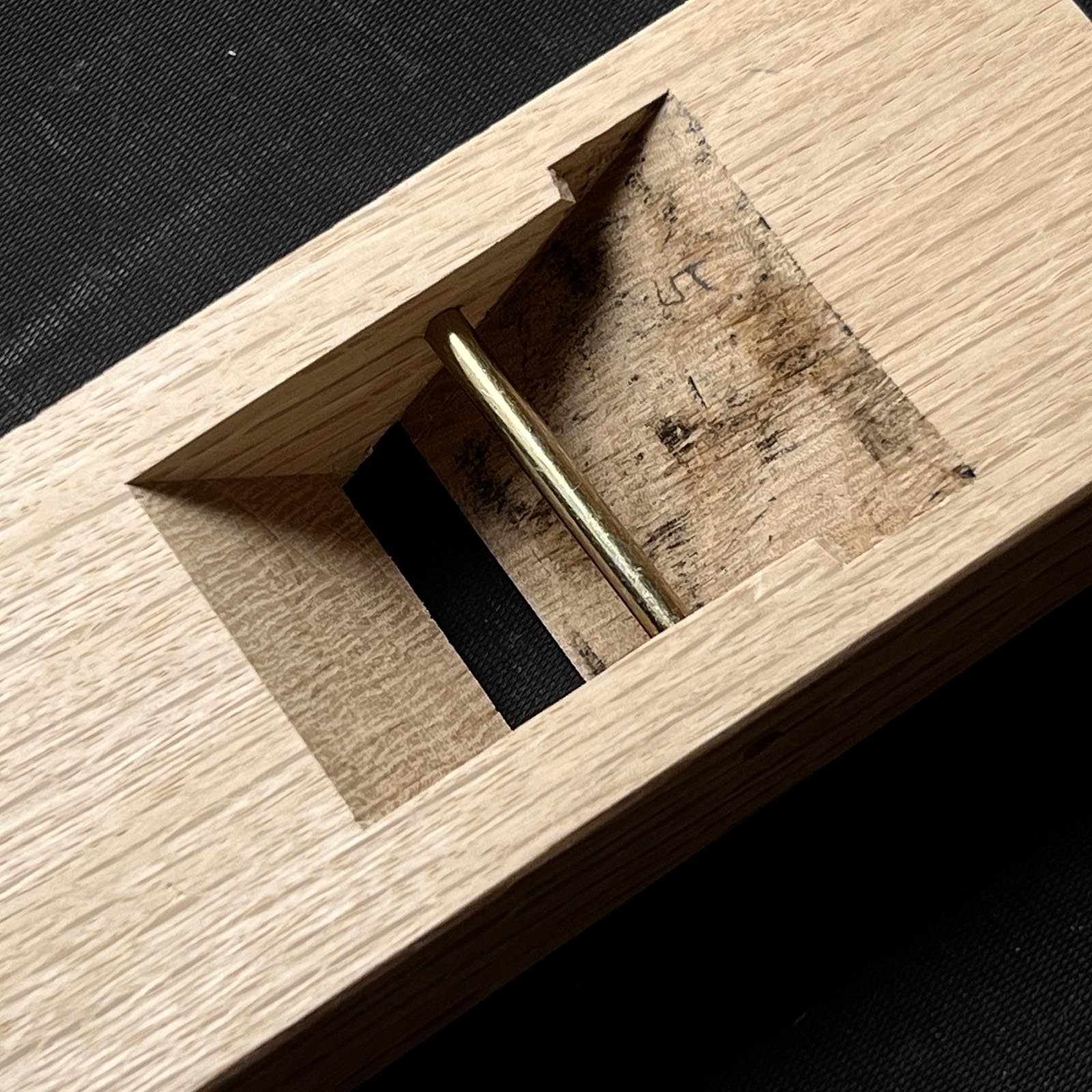 Kouetsu Small Plane by Komori with Blue steel 侊悦 小森作 豆平鉋