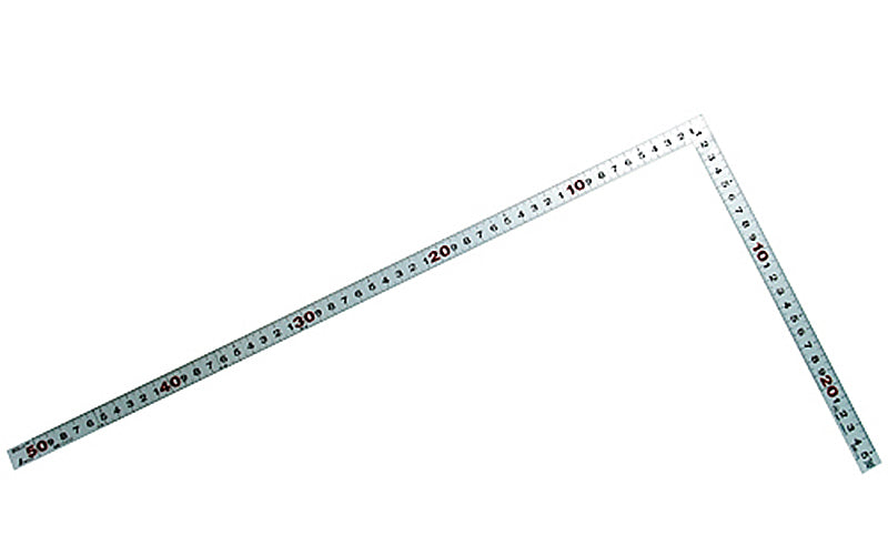 Shinwa Stainless Steel Sashigane 10032  シンワ 平ぴた 曲尺 50cm