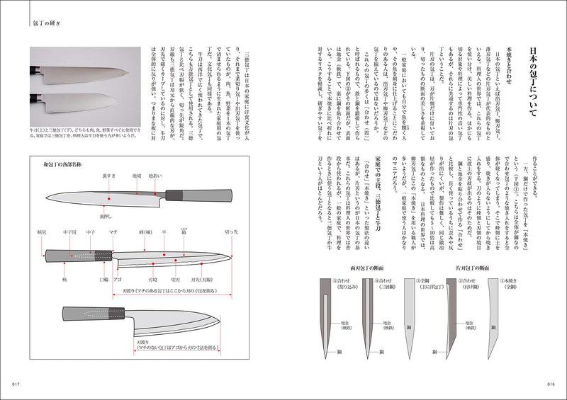 日本の刃物の知識と研ぎ方がわかる