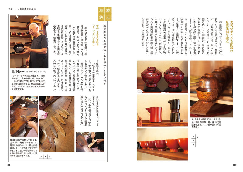 漆芸の見かた: 日本伝統の名品がひと目でわかる  Help you understand Japanese lacquer craftsmanship