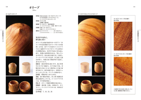 原色 木材加工面がわかる樹種事典　Primary colors  Help you understand Japanese wood
