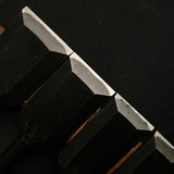 Old stock Masamichi Bench chisels set with Boxwood handle  掘出し物 誠道 黄楊柄 追入10本組鑿 Oirenomi