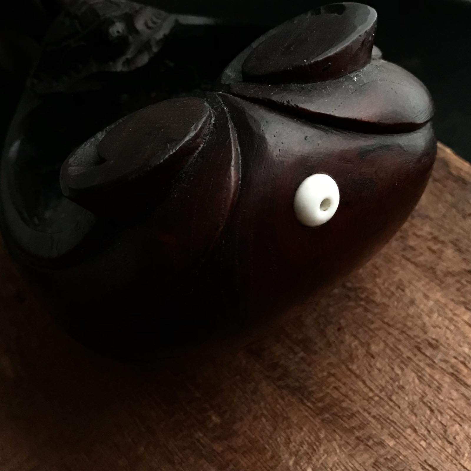 #ST36 Japanese Carpenter Ink Pot Traditional Measuring Tools Sumitsubo by Masasumi 正清作 墨壺 欅 270mm