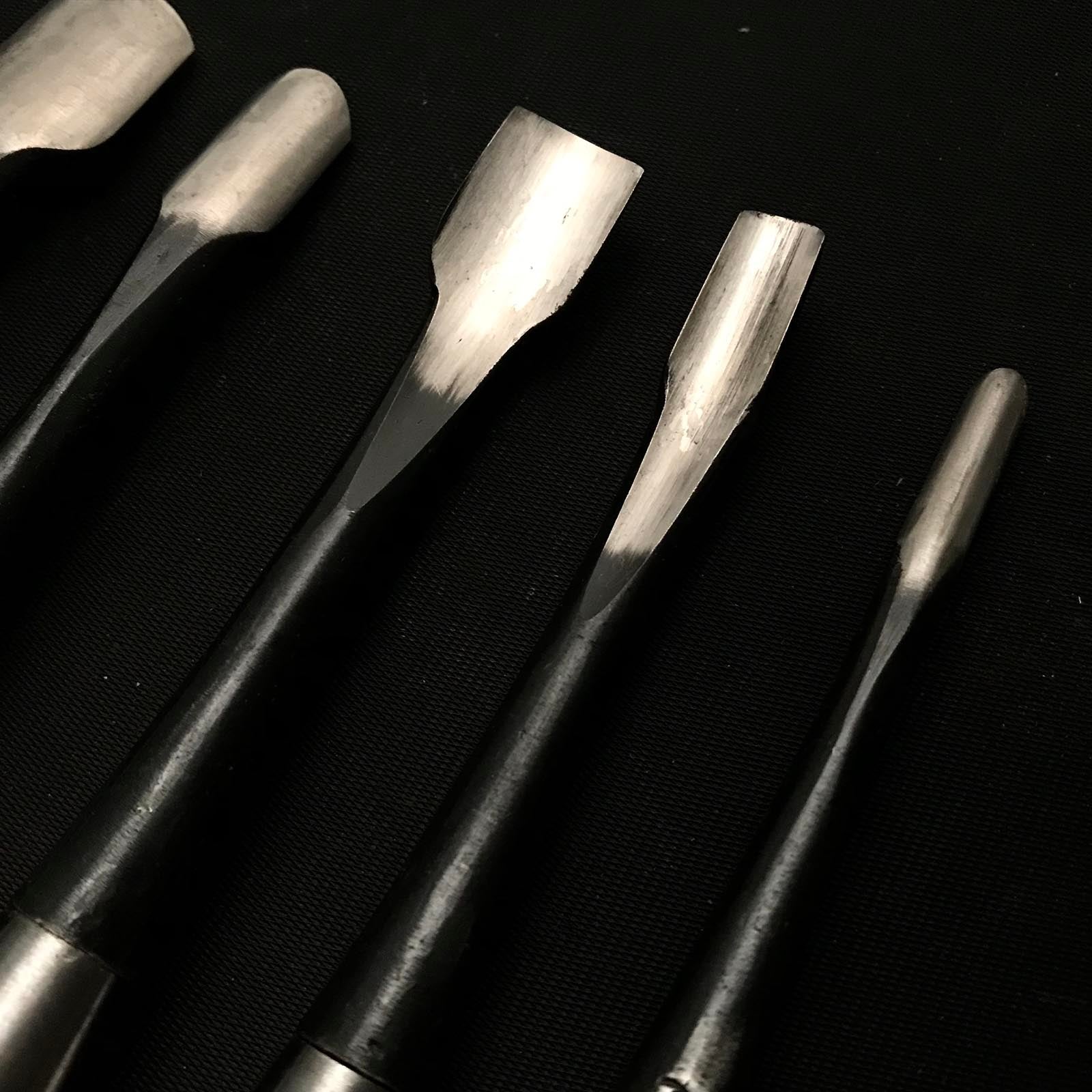 古株2号 正道 彫刻ノミセット 掘り出し物 正道 彫刻組鑿 10本