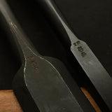 Old stock Keijyu Timber chisel by Keizaburo Nagaoke (Tatakinomi)  掘出し物 永桶啓三郎作 啓寿 叩き鑿  36mm 15mm