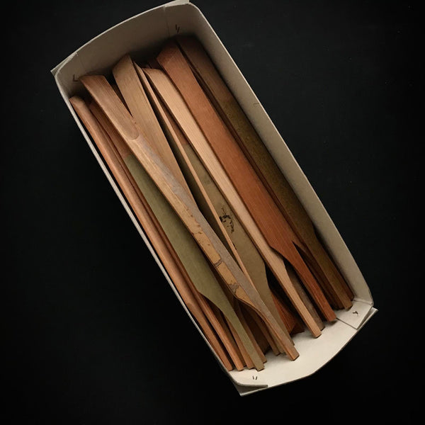 Old stock Japanese Carpenter bamboo pen (Sumisashi)Traditional Measuring Tools 掘出し物 手作り 墨差し 竹製