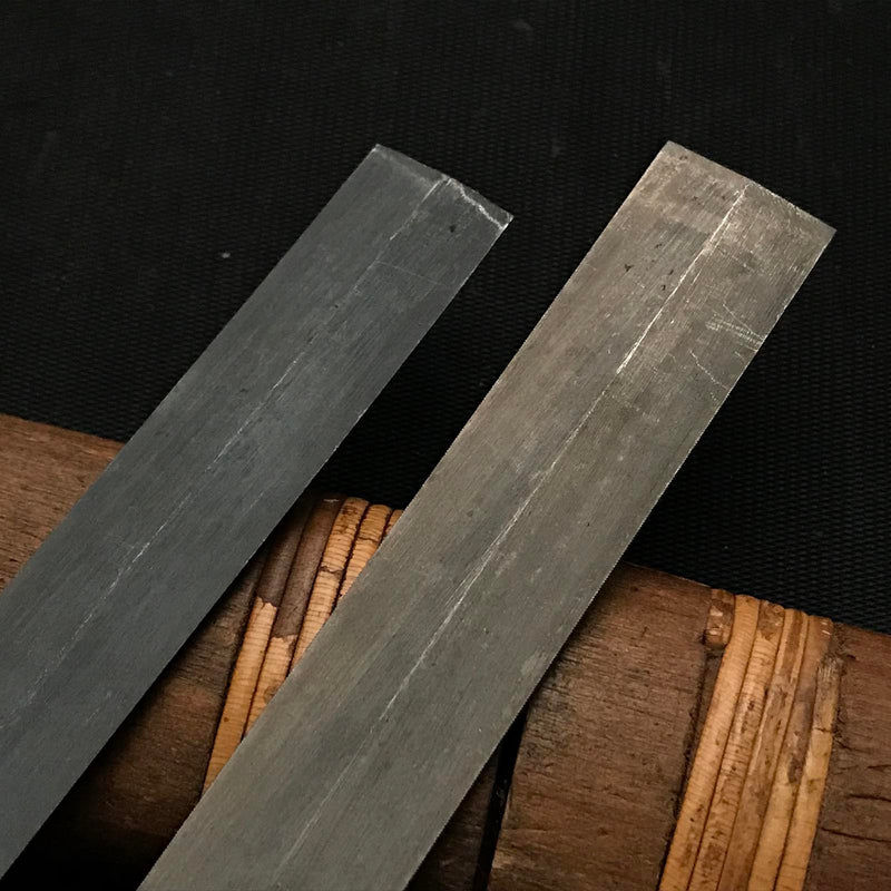 Old Stock TSUBOJU Single edged Fine file for Handsaw sharpening (Surikomi-Yasuri) 掘出し物 壺十 片面 油目 すり込みヤスリ 75, 90mm