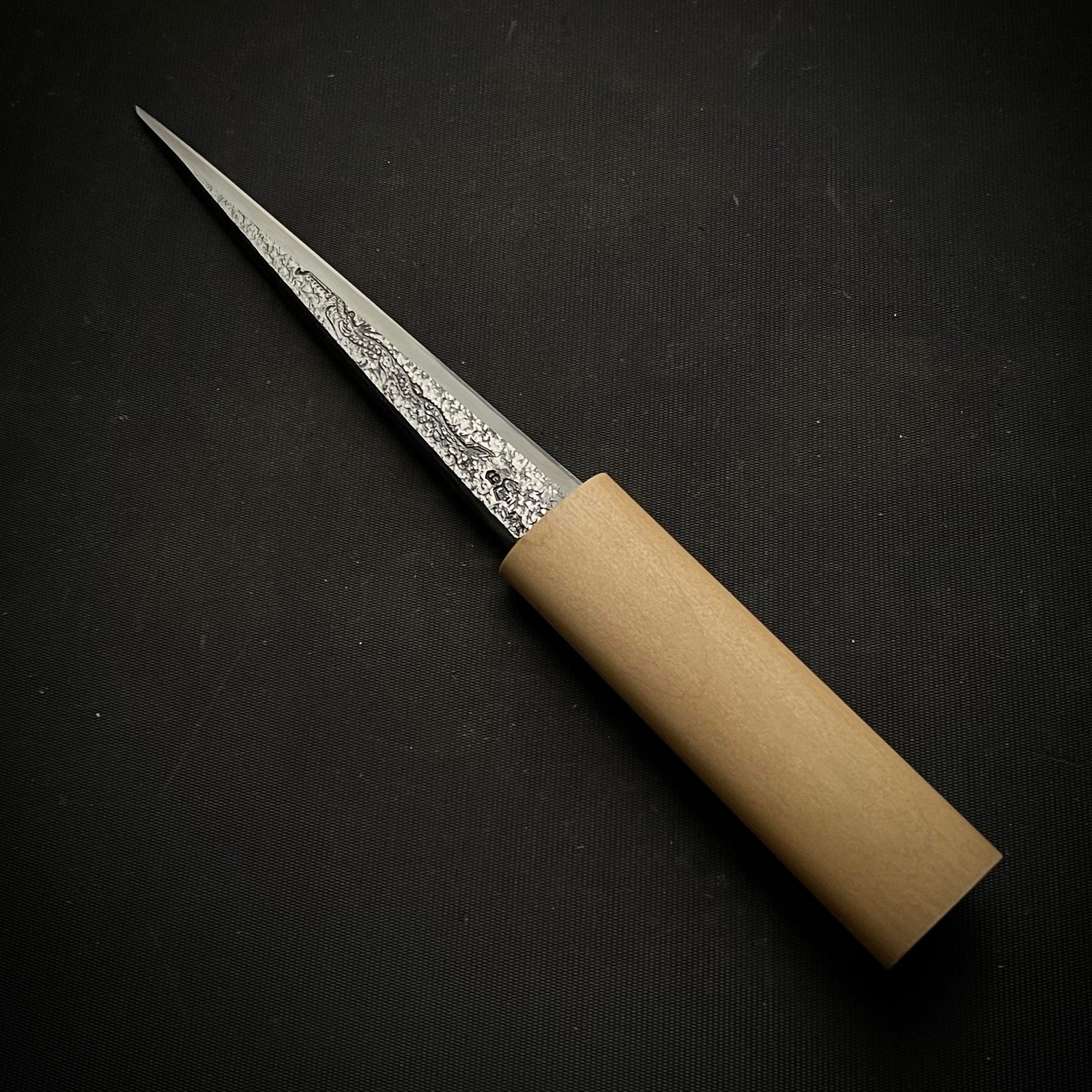 三木章 栗小刀 右手 桜鞘 柄 三木章 裁小刀 桜鞘 右 135mm – YAMASUKE KurashigeTools