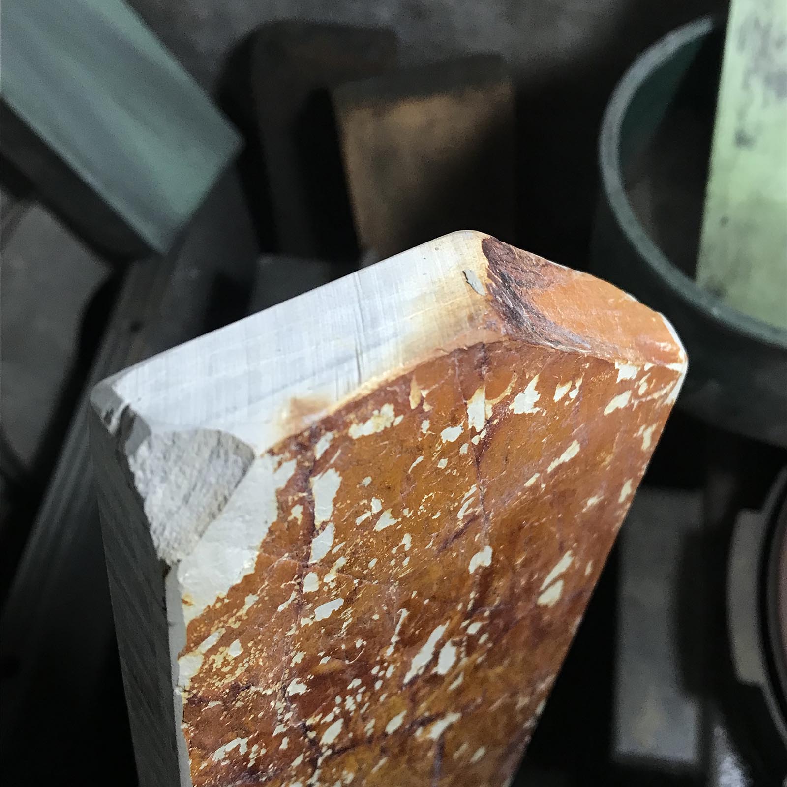 O8 天然仕上砥石 奥殿 青蓮華 羽二重本巣板