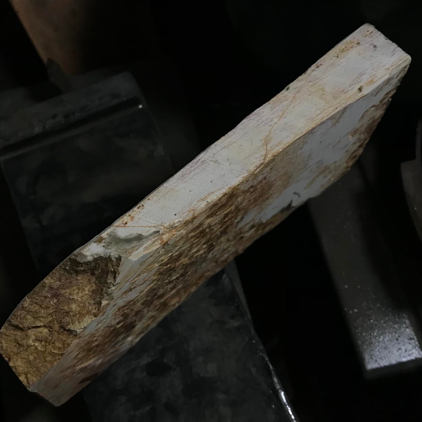 #O16 奥戸 吹田 天然仕上砥石 道具 砥石 天然仕上砥石 奥殿 巣板