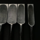 Iwazaki Slick Chisels with white steel by Iwazaki Eisuke 岩崎永祐作 岩崎 穴屋鑿 Anayanomi 48,42,36,30,24mm