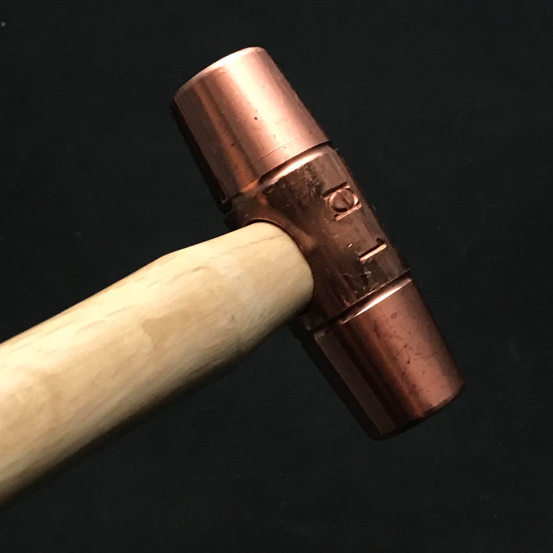 Copper Hammers with handle  銅ハンマー