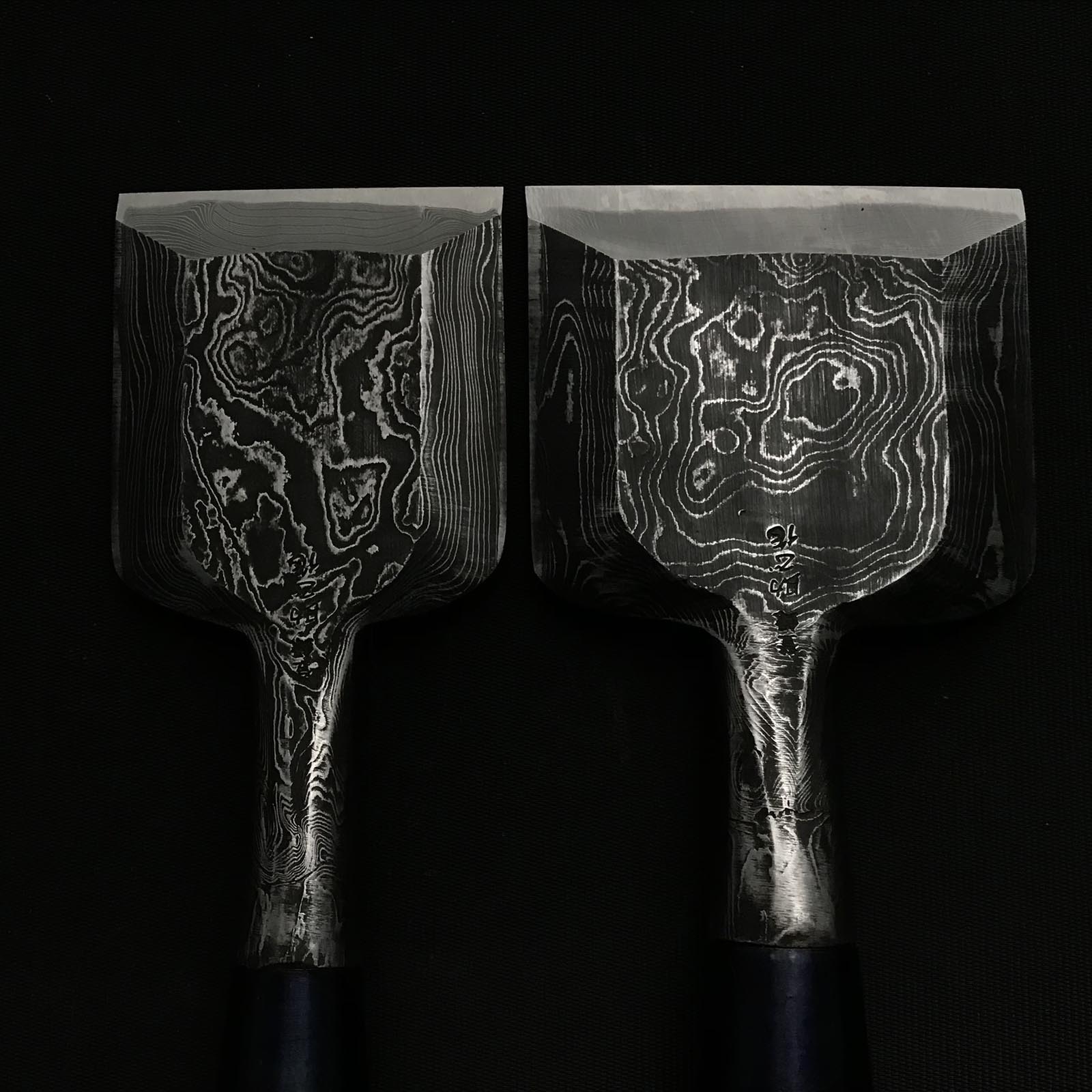 Sukemasa #3 Suminagashi Extra width Bench chisels  助正作 墨流し 幅広追入鑿 75mm 60mm  Oirenomi