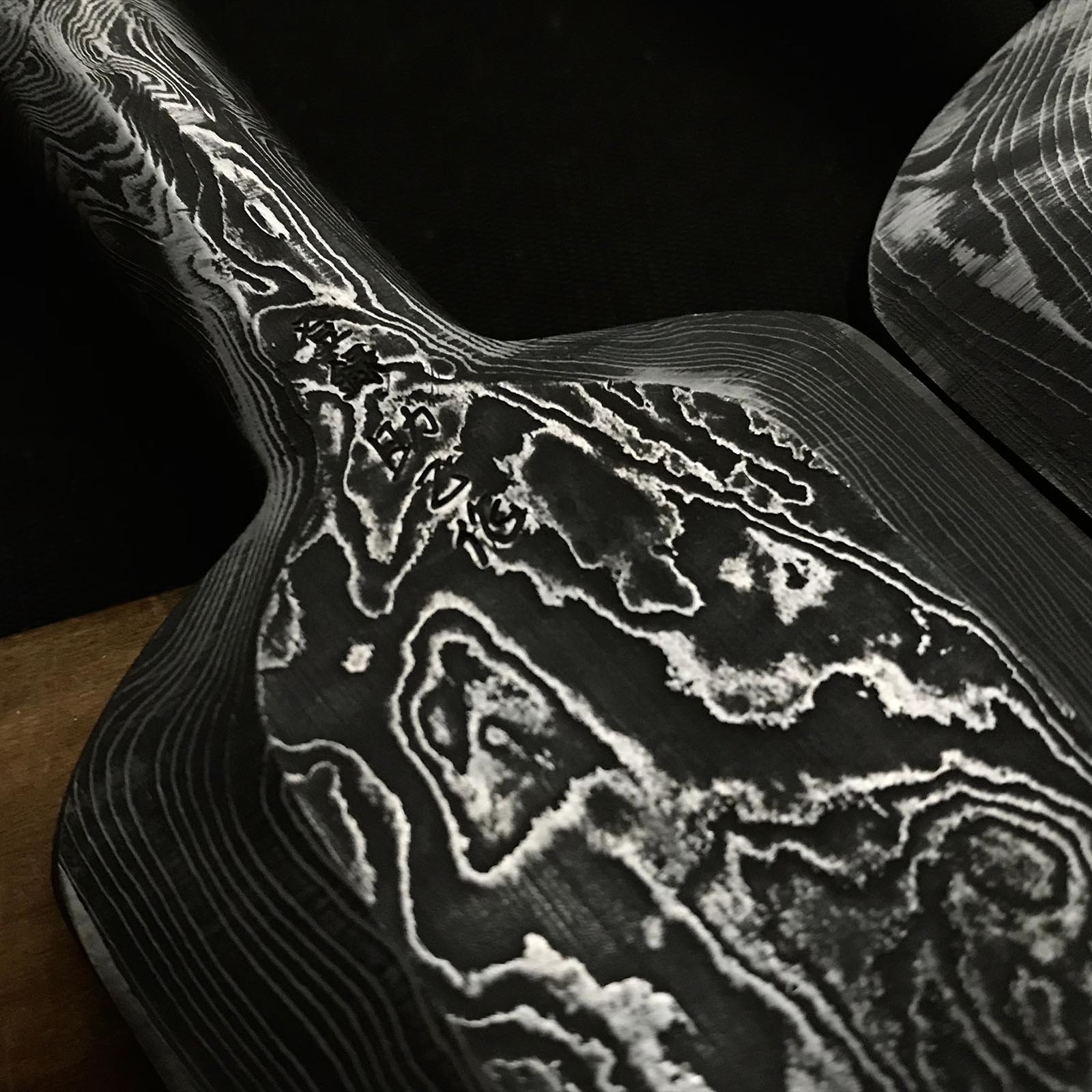 Sukemasa #3 Suminagashi Extra width Bench chisels  助正作 墨流し 幅広追入鑿 75mm 60mm  Oirenomi