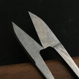 Old stock Tsurumaru Nigiri basami Hand made Traditional Japanese scissors  polished 掘出し物 鶴丸 握り鋏 手作り 磨仕上げ