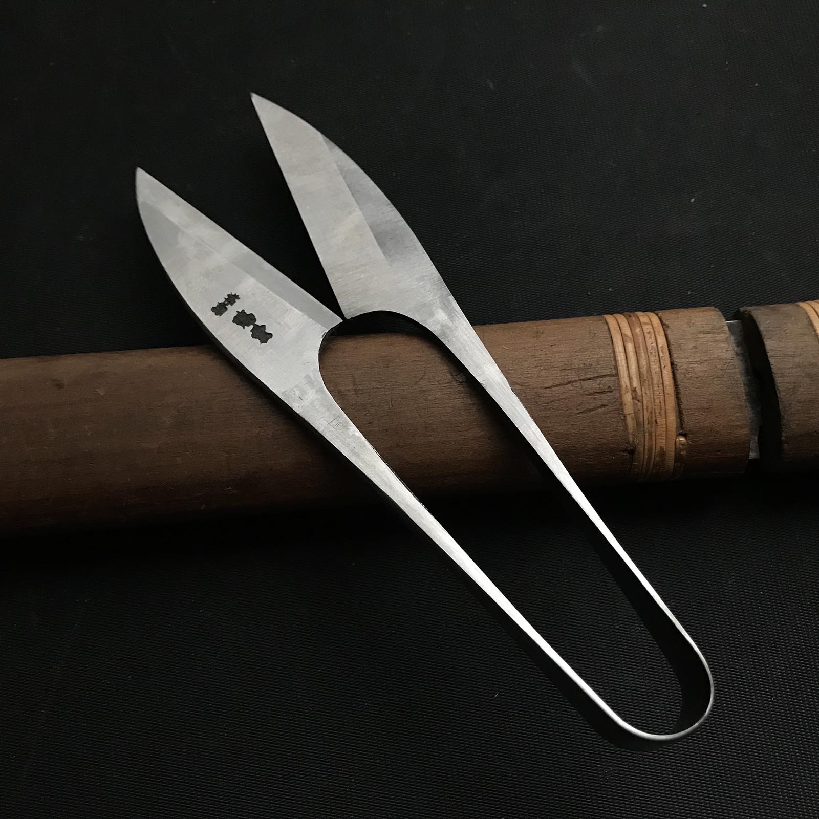 Old stock Zuiun Nigiri basami Hand made Traditional Japanese scissors  polished 掘出し物 瑞雲 握り鋏 手作り 磨仕上げ