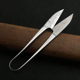 Old stock Esaku Nigiri basami Hand made Traditional Japanese scissors stainless 掘出し物 栄作 握り鋏 手作り ステンレス
