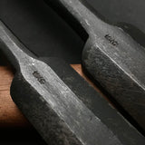 Used Hidari Hisasaku three generations long neck Timber Chisels 中古 三代目左久作 首長叩鑿 36,30mm