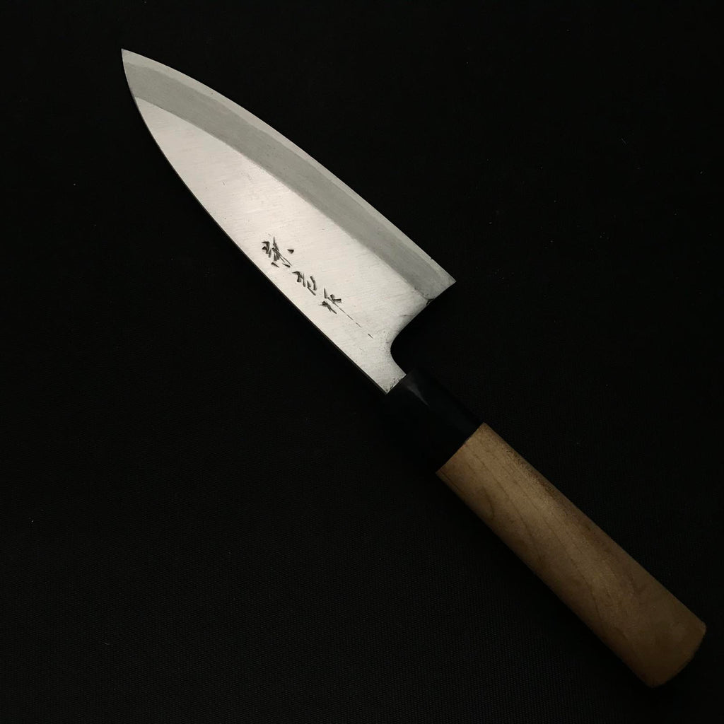 旧株 恵吉出刃防長 掘り出し物 栄吉作 出刃包丁 150mm – YAMASUKE KurashigeTools