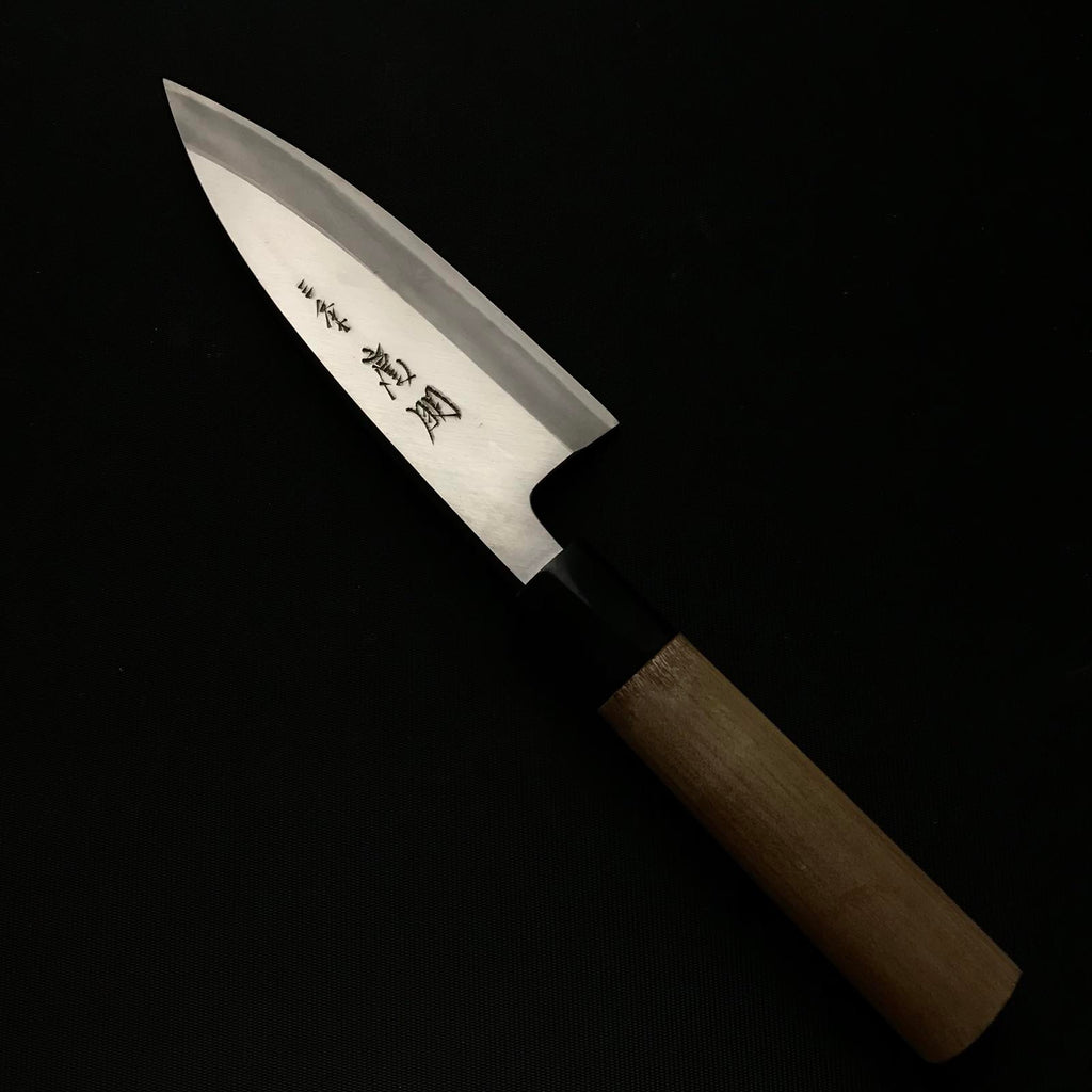 旧在庫 出刃防長 掘り出し物 三条廣朋 出刃包丁 135mm – YAMASUKE KurashigeTools