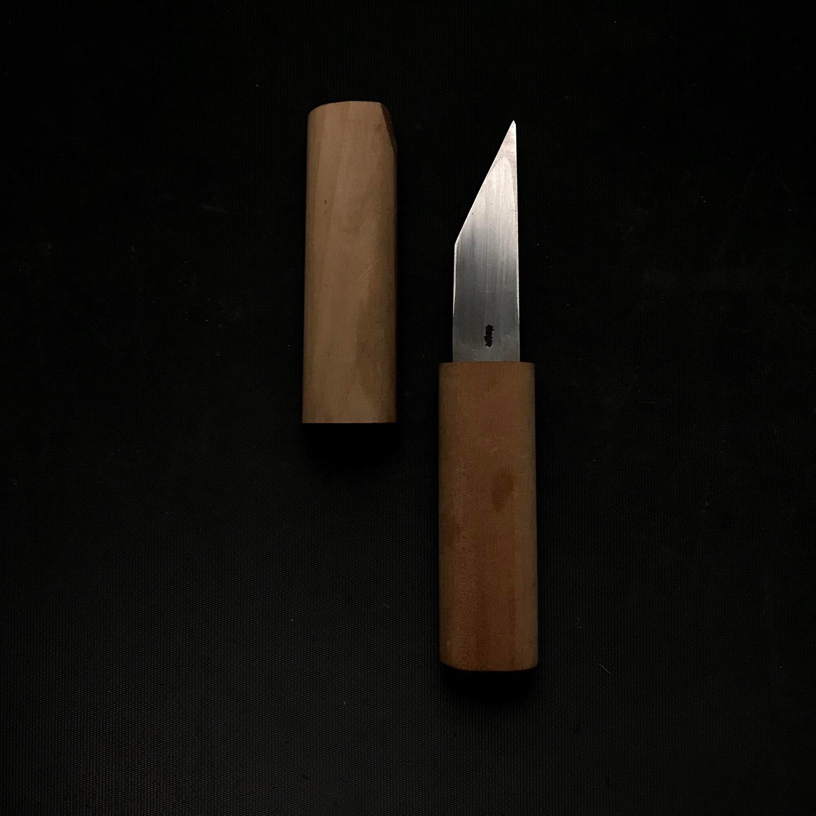 Old stock Yoshifusa Kiridashi Kokatana with white steel Right 掘出し物 吉房 横手小刀 右 21mm