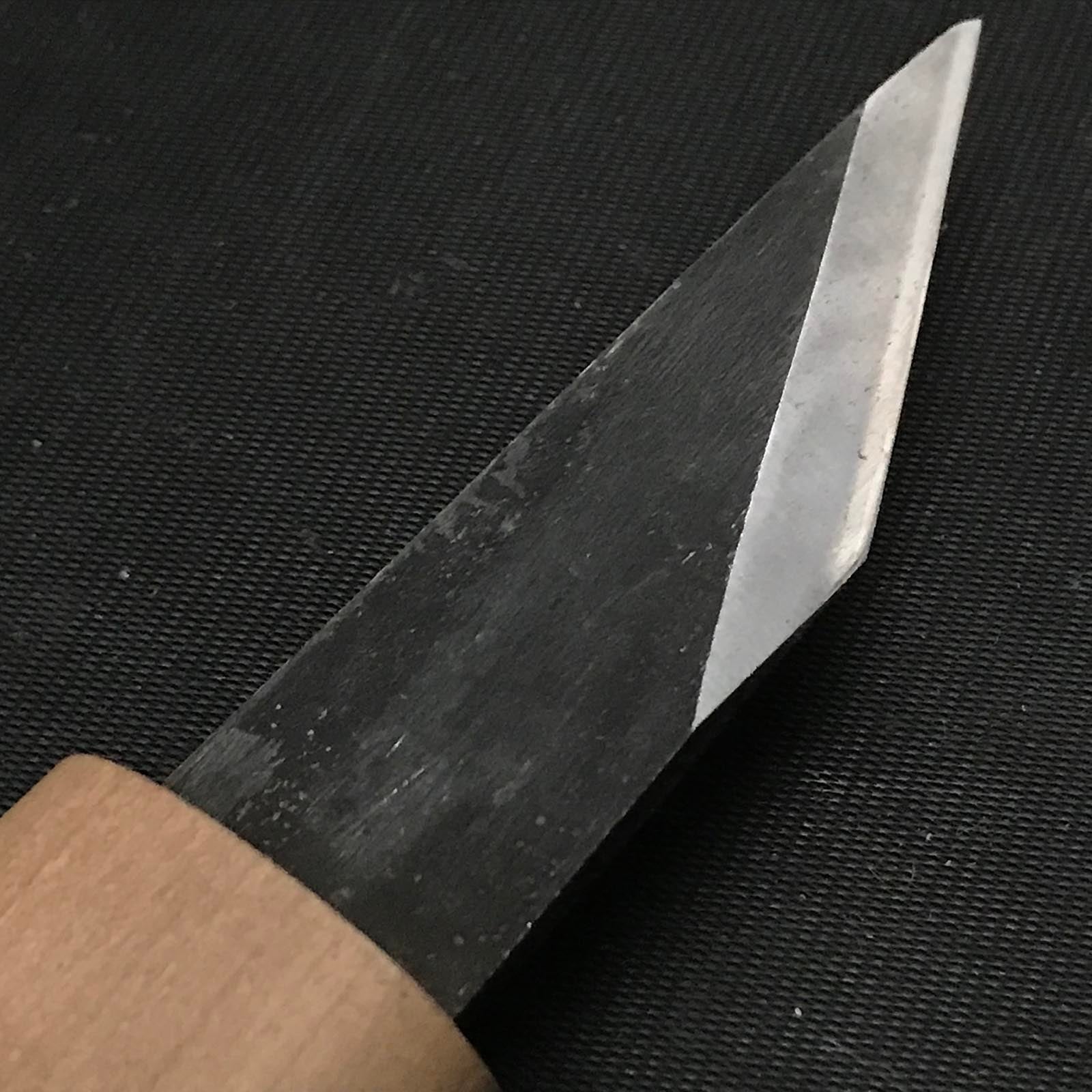 Old stock Yoshifusa Kiridashi Kokatana with white steel Right 掘出し物 吉房 横手小刀 右 21mm