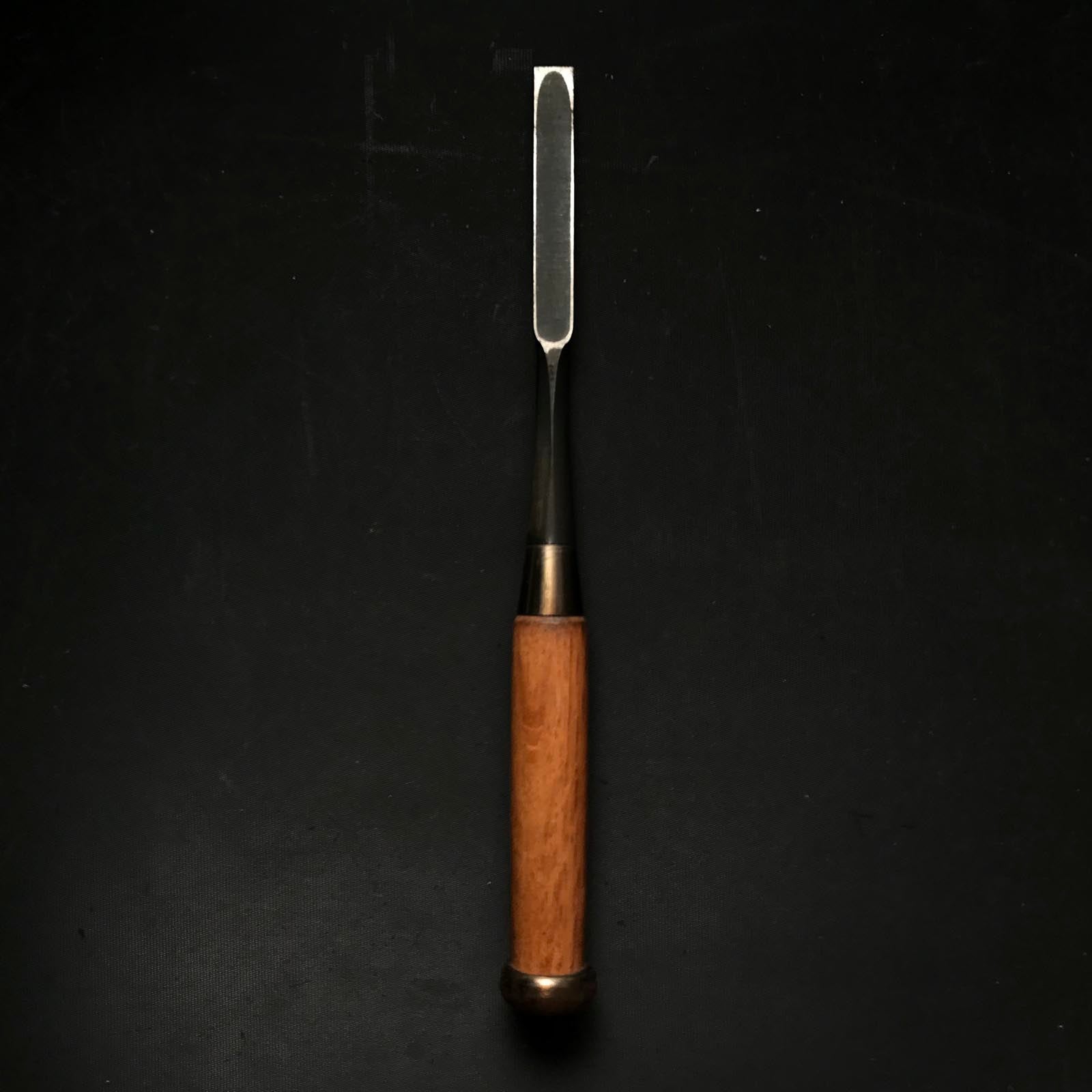 Old stock Koshitaka Timber chisels with White steel 掘出し物 越孝 叩鑿 12mm Ta ...