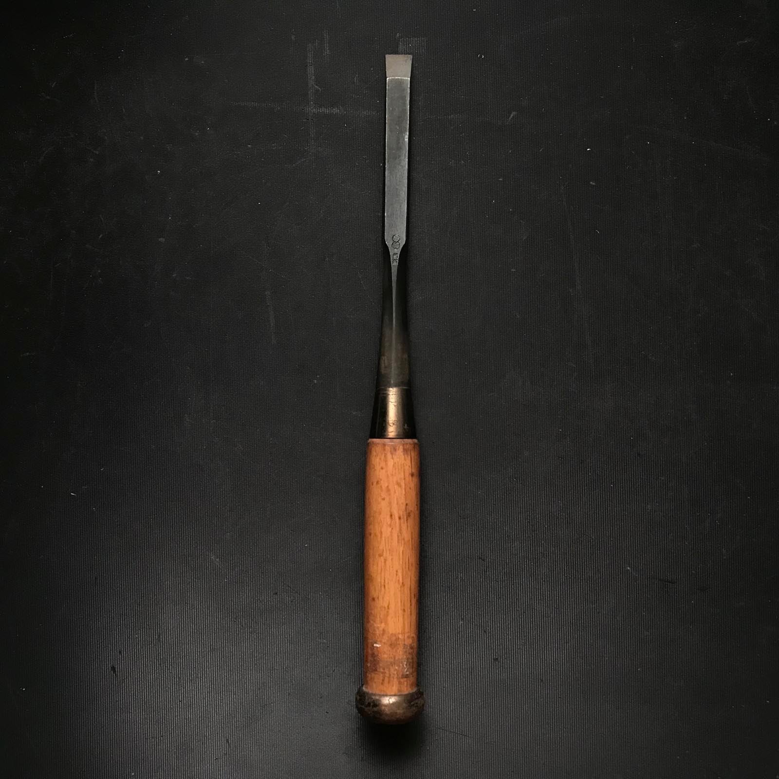 Old stock Koshitaka Timber chisels with White steel 掘出し物 越孝 叩鑿 12mm Tatakinomi