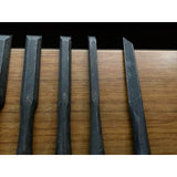 Old stock Masashige Bench chisels set by Masataka Miyawaki  掘出し物 宮脇正孝氏 正繁 追入組鑿 Oirenomi