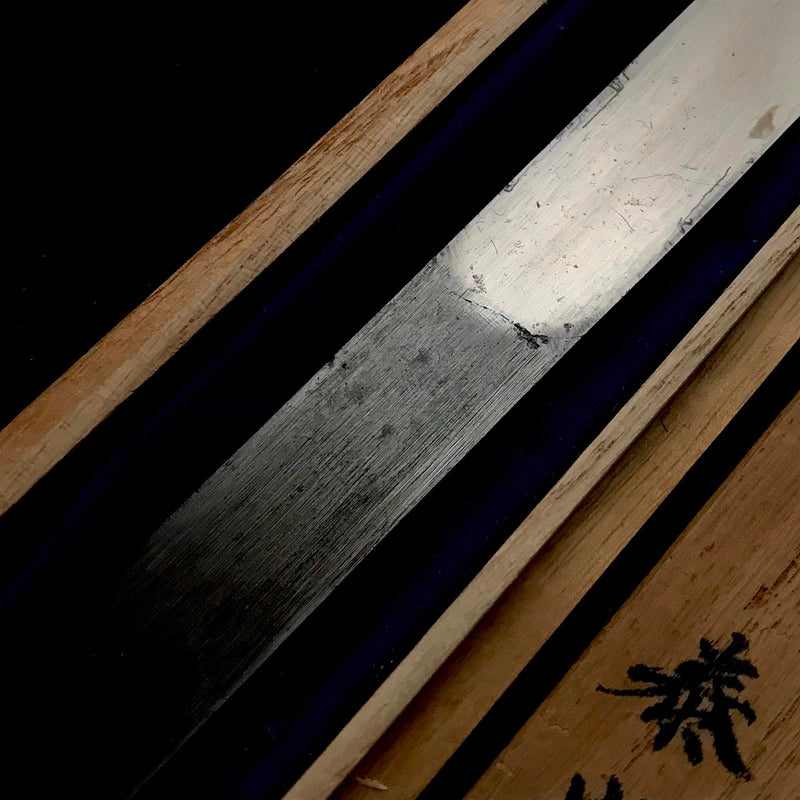 Old stock Sandai-Yasuhiro Kiridashi Left hand Japanese hand made tools   掘出し物 三代泰啓 切出し小刀 左