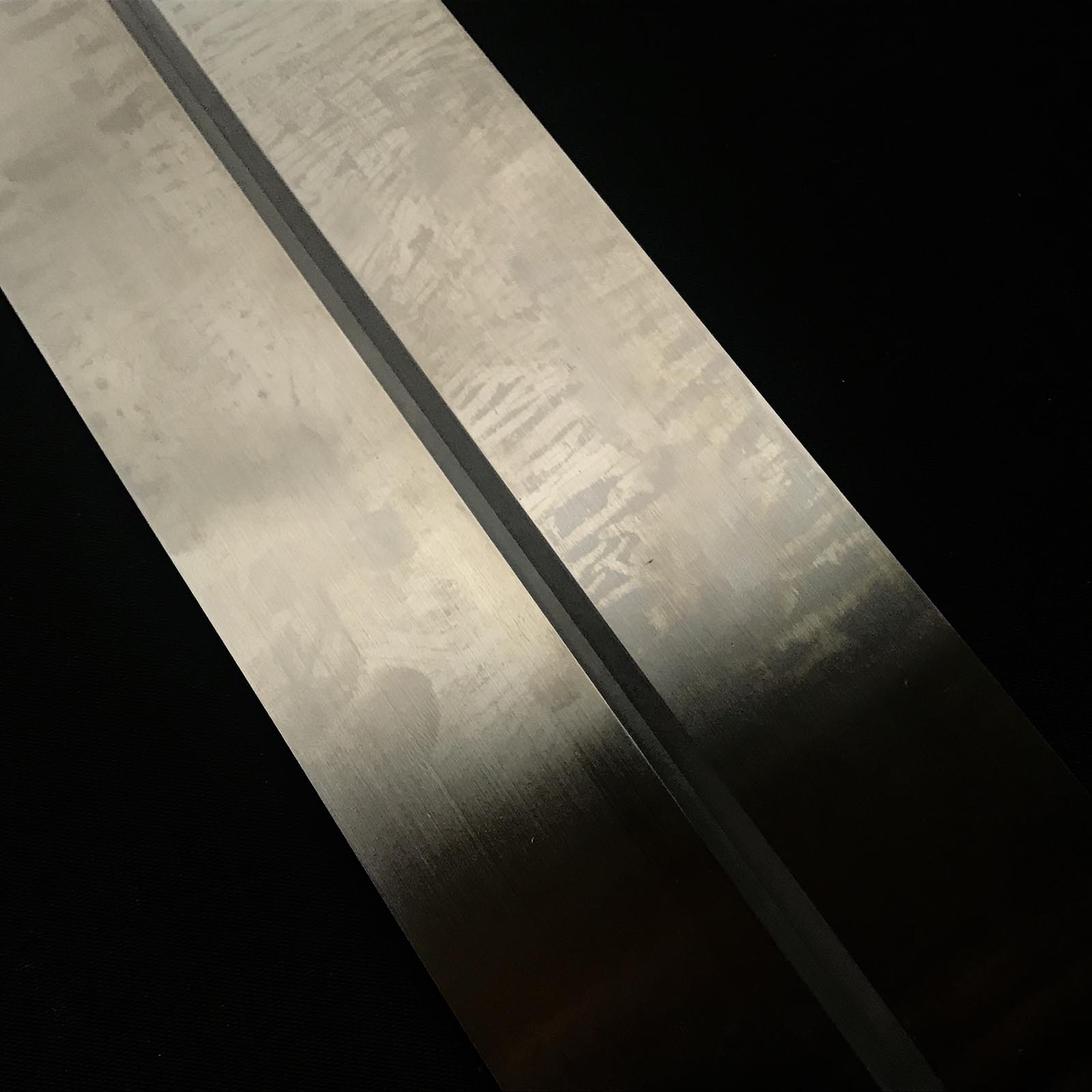 日本製 直刃 片刃 凹刃 直刃 片刃 下端定規 400㎜ 360mm