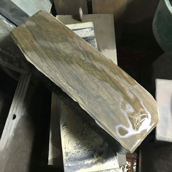 中山合砥 合さ 24切 1617g 天然仕上げ砥石 大工道具鉋鑿包丁