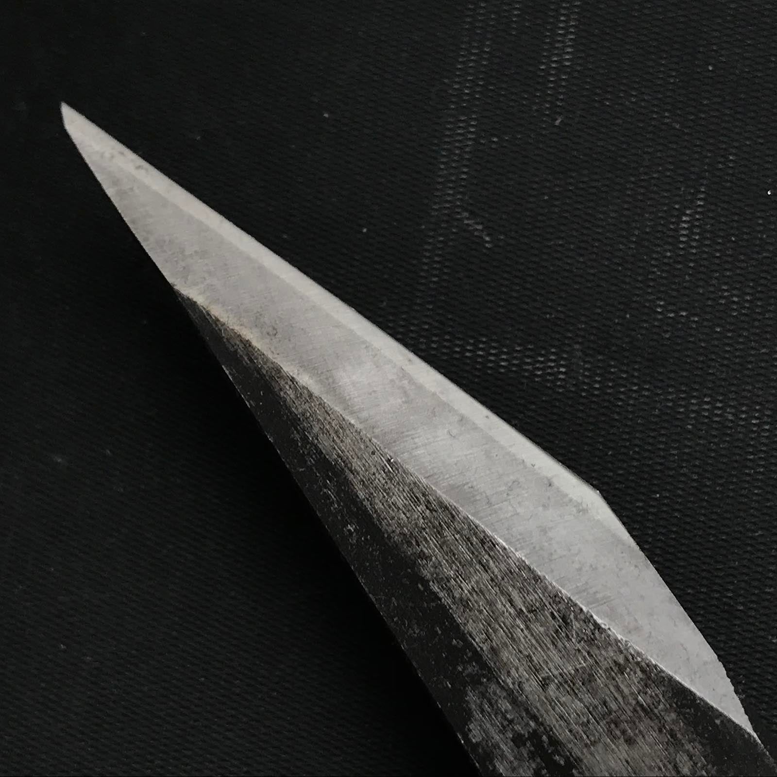 Old stock Toshiaki Kiridashi Kokatana Right hand 掘出し物 俊昭 切出し 右 18mm