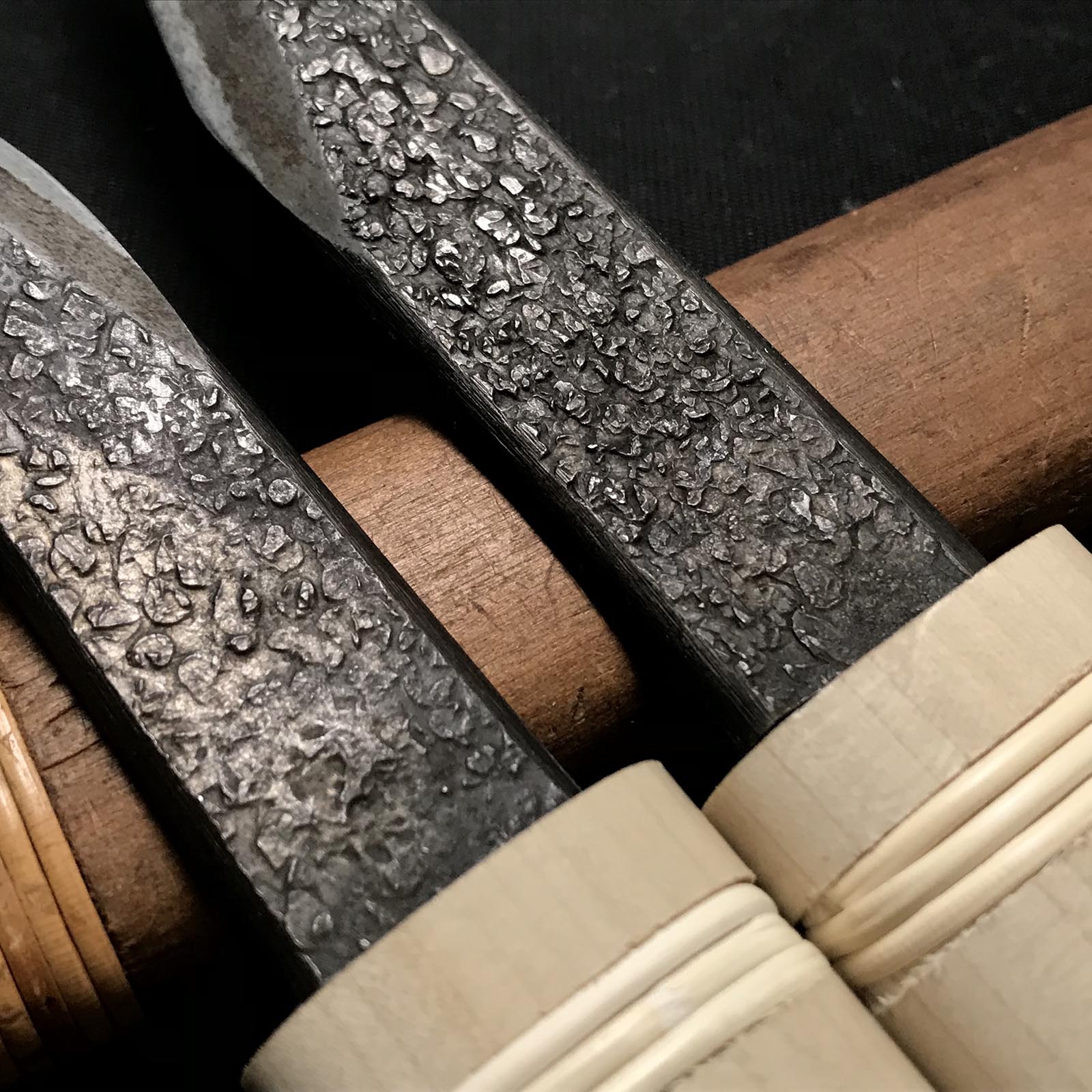 Old stock Kaneharu Kiridashi Kokatana set with white steel  掘出し物 包春 横手小刀セット 24mm