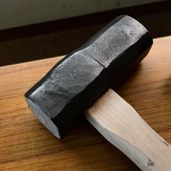 Hand made Japanese Blacksmith tools Hammer(Hitsukuri-Tsuchi)  鍛冶屋道具 火造槌 柄付 1.1, 1.3kg