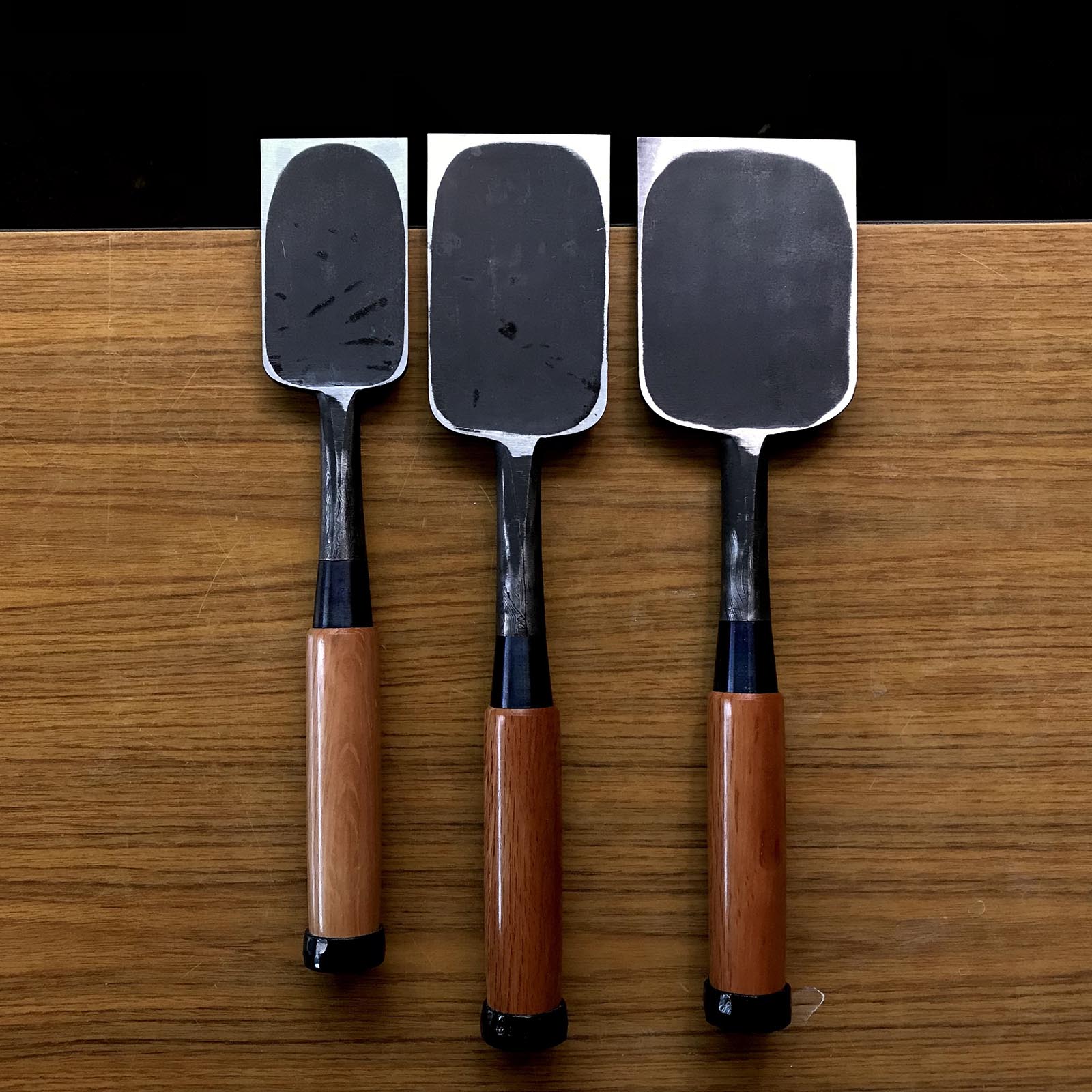 助正 幅広叩き鑿 幅広叩き鑿 75,90mm たたきのみ 助正 墨流し