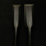 Fujiwara Dovetail Slick Chisels (Anayanomi) 藤原作 穴屋鑿 36mm 30mm
