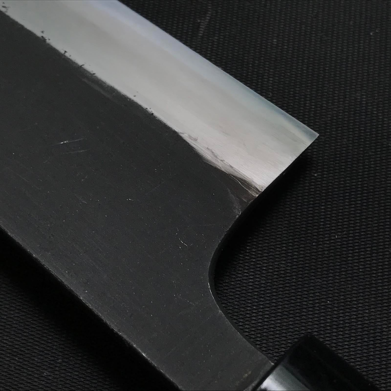 黒内重房 三徳防長 重房作 黒打 三徳包丁 165mm