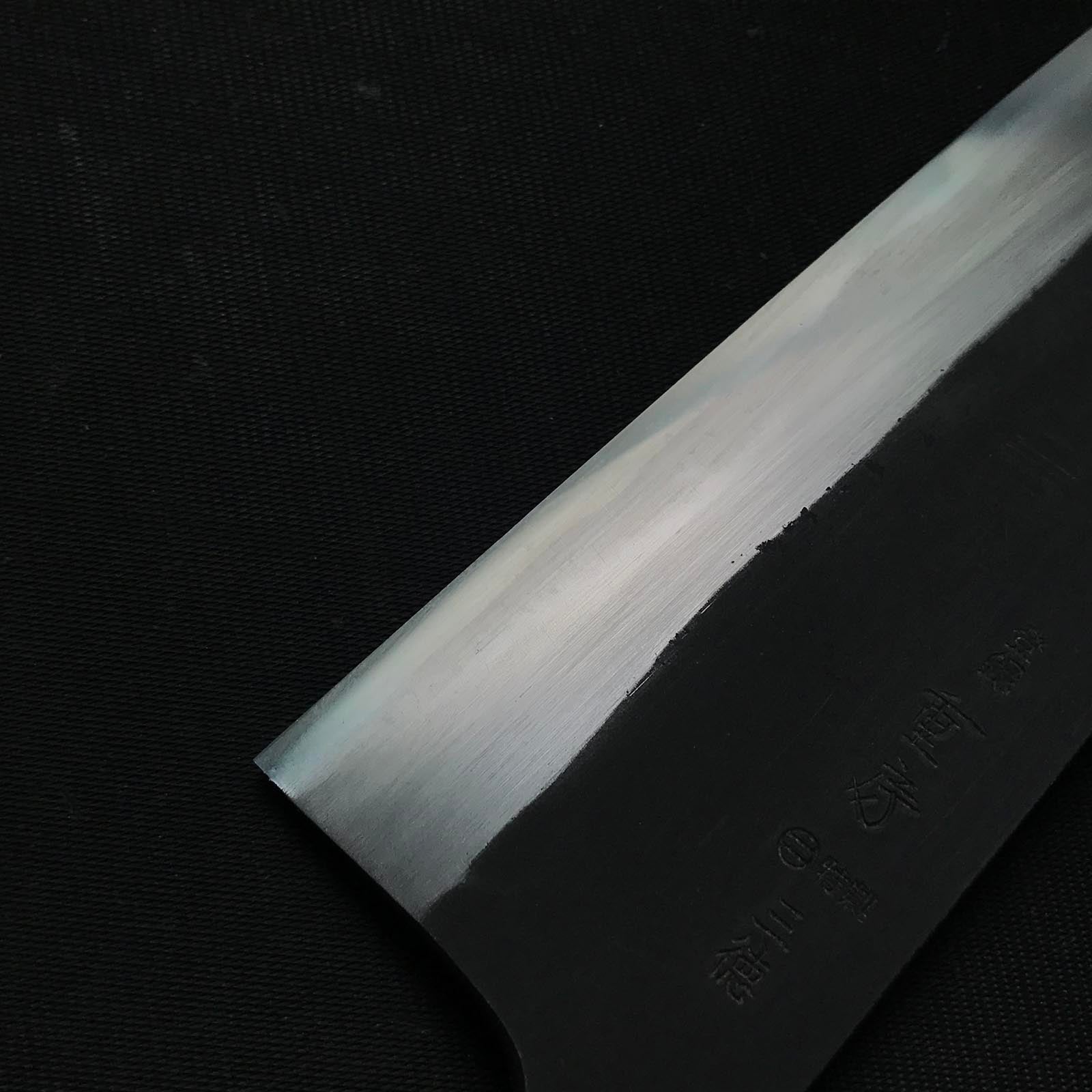 黒内重房 三徳防長 重房作 黒打 三徳包丁 165mm