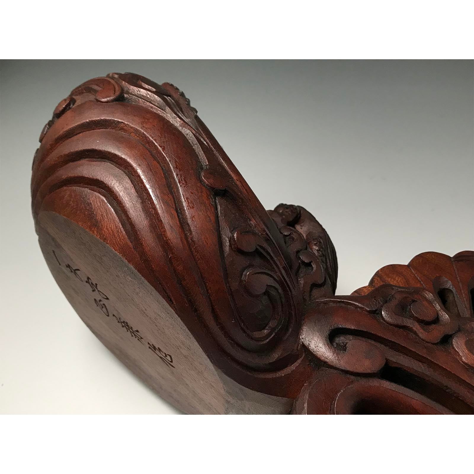 #ST40 Japanese Carpenter Ink Pot Traditional Measuring Tools Sumitsubo by Ichimonji Masakane 一文字正兼作 墨壺 欅 360mm