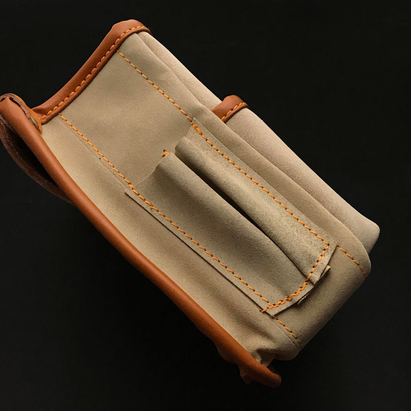 Wroking Waist Bag Japanese Carpenter Leather Bag  大工 腰袋  革製  #9
