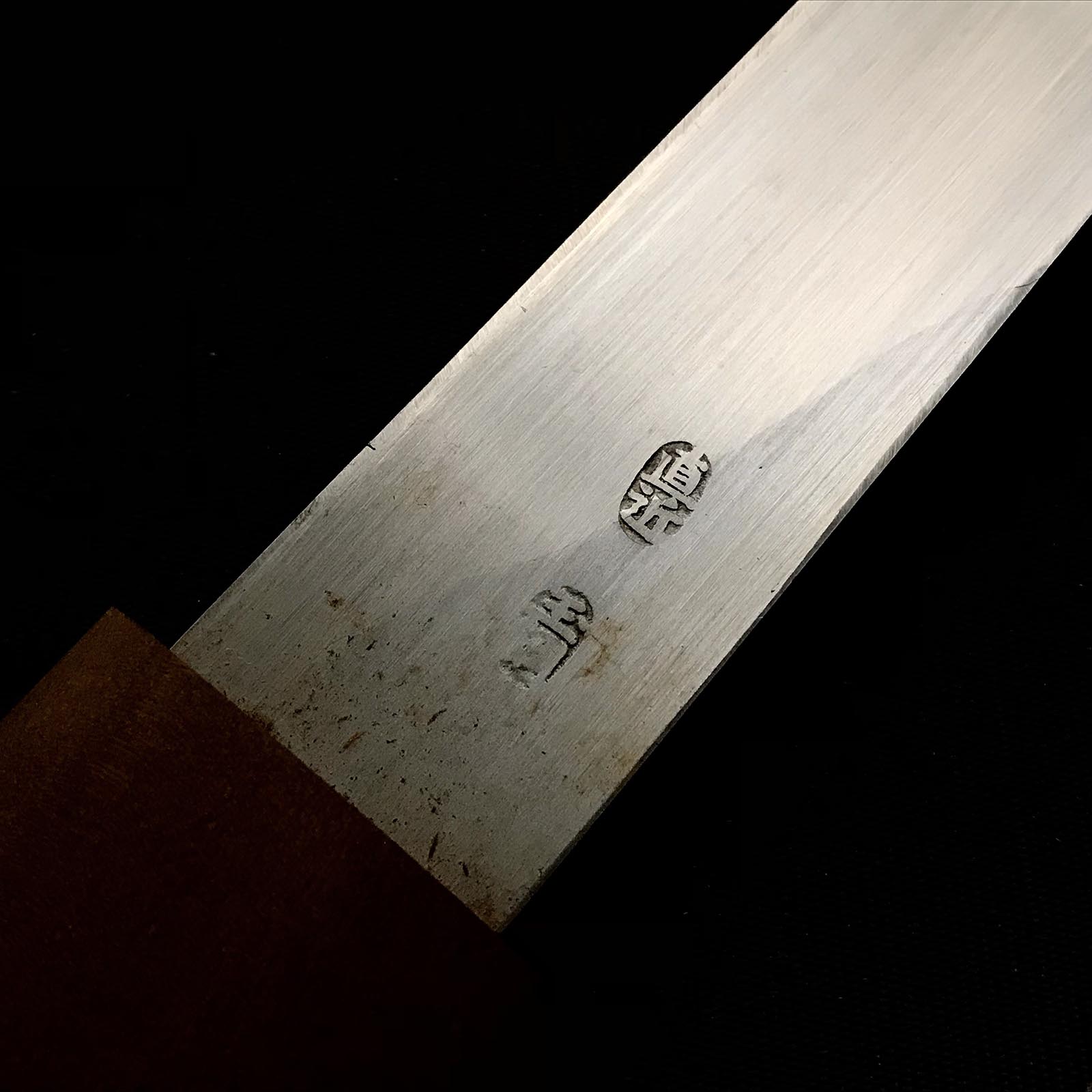 掘出し物 直近 玉鋼 塗師屋小刀 右 150mm&180mm