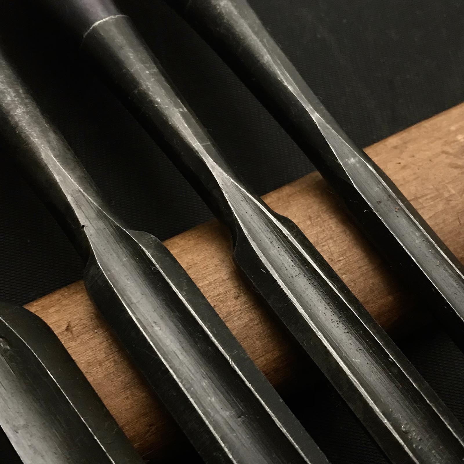 #7 旧蔵 外丸ノミセット 白鋼 掘り出し物 外丸組鑿 7本組 外丸ノミ